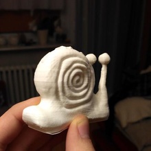 escargot gary l'escargot de bob l'éponge divers animal jouet sculptris l'art 3d print model - Mito3D