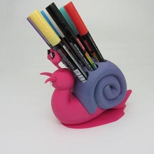 snail marker holder 3d print model - Mito3D