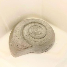 caracol jabón plato molde comercial licencia 3d print model - Mito3D