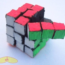 snake cube-parametrische verschiedene openscad - Spielzeug puzzle rubik cube 3d print model - Mito3D