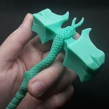 snake hammer 3d print model - Mito3D