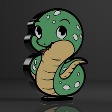 snake lamp 3d print model - Mito3D