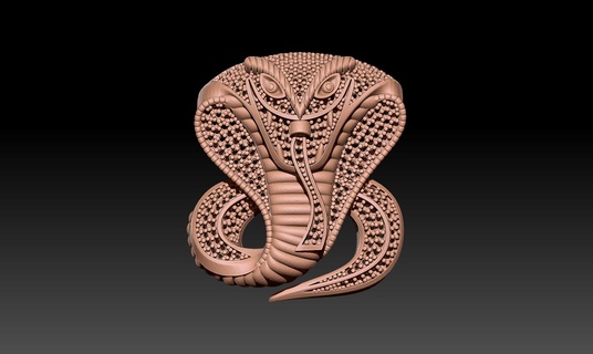 serpiente collar 3d print model - Mito3D
