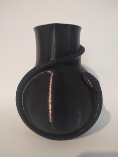 snake pitcher jug snake pitcher jug scales  3d print model - Mito3D