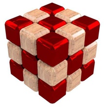 snake puzzle gadget brain teaser - Spielzeug cube 3d-puzzle 3d print model - Mito3D