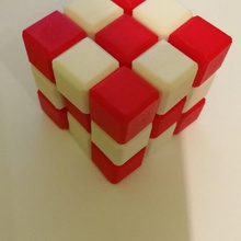 snake puzzle gadget - Spielzeug cube 3d print model - Mito3D
