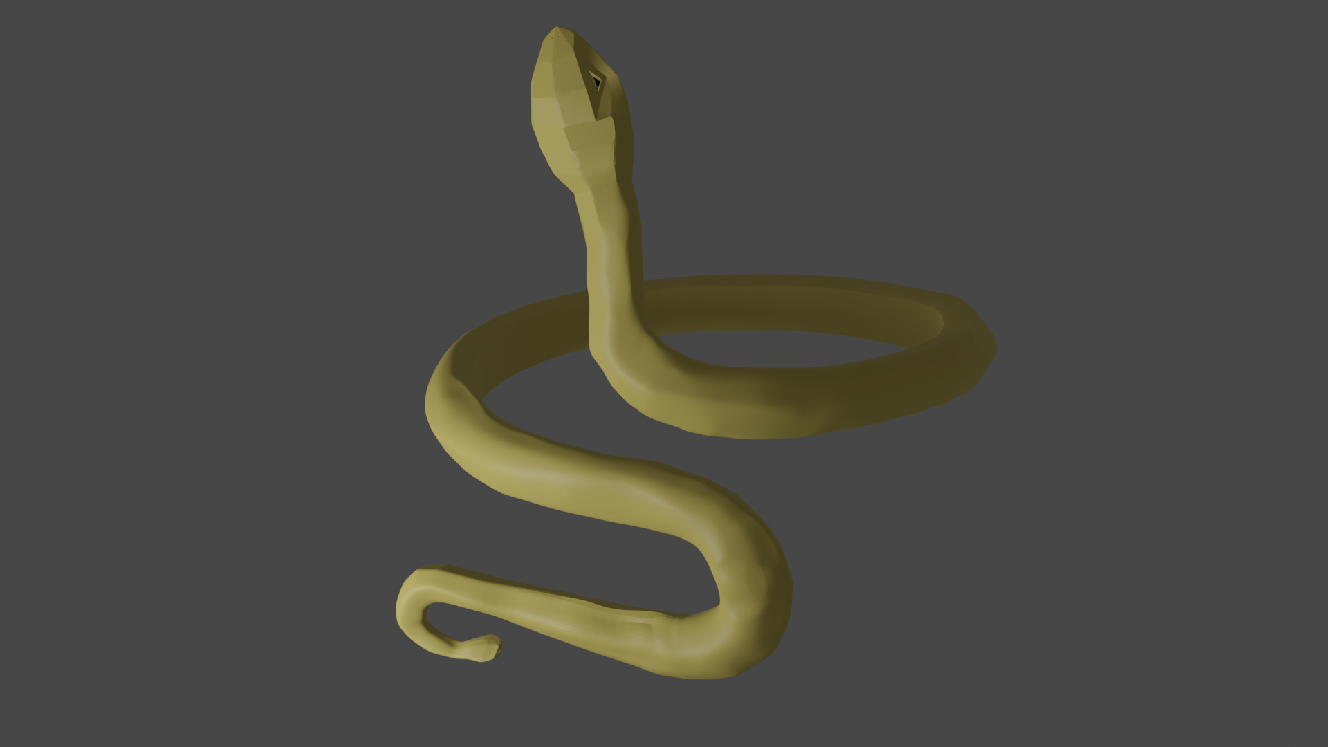 snake ring 3D print model - Mito3D