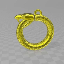 snake ring 2019 jewelry 3d print model - Mito3D