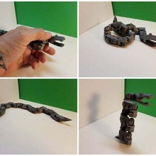 yılan robot articulations bijoux bracelet jouet snake model_robots 3d print model - Mito3D