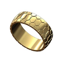 serpiente piel grabado amplio banda tamaños 7to10 3d impresión modelo joyería joya anillo patrón serpentina Moda imprimible plata 3d print model - Mito3D