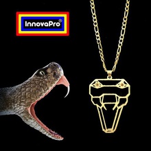 serpente totem gioielli keychain anello per chiavi la collana ciondolo 3d print model - Mito3D