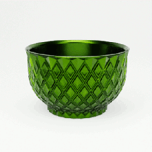 snakeskin bowl snake skin fruits kitchen decoration art pattern geometry rhomboid nature organic 3d print model - Mito3D