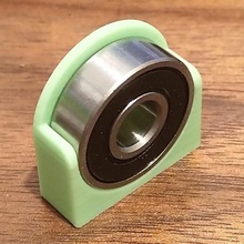snap-in 608 bearing clip tool Teile 3d print model - Mito3D