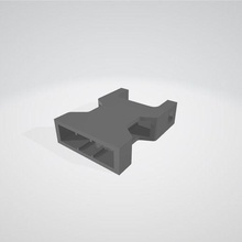 scatto fibbia 3d print model - Mito3D