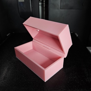 snap fit box blank 50x100x50mm 3d print model - Mito3D
