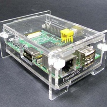 snap together raspberry pi enclosure gadget computer b case laser cutter lasercut holder box acrylic 3d print model - Mito3D