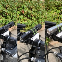 snap-fit monter des lampes de poche 15 mm-40mm divers vélos vélo support attache câble forme cylindrique montage snapfit le sport à l'extérieur 3d print model - Mito3D