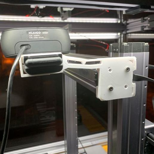 snapmaker 20 a350 web cam mount tool webcam 3d printer accessories 3D print model - Mito3D