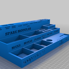 Snapmaker 20 Werkzeugkasten Werkzeug Zubehörteil 3d Drucker Zubehör 3d print model - Mito3D