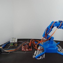snapper mini - ya9gra software instructions gadget 5dof 9g servo arm interbotix robot robotgeek robotics 3d print model - Mito3D