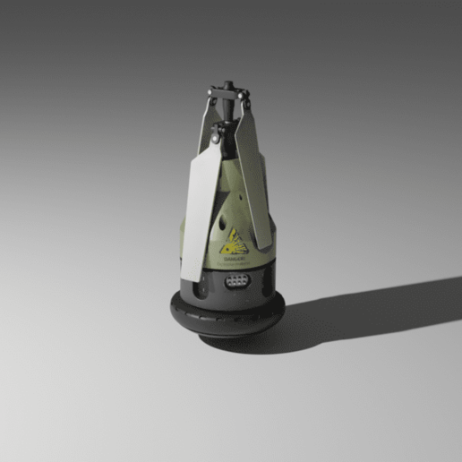 istantanea bomba mano dovere moderno guerra chiamata of zona videogiochi 3D print model - Mito3D