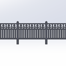 la sncf barrières en béton type de lorraine ho jeu modèle décision le train 3d print model - Mito3D