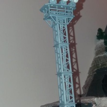 sncf aydınlatma pilon sanat ho iletim tren sinyal darağacı jouef modelism demiryolu 3d print model - Mito3D