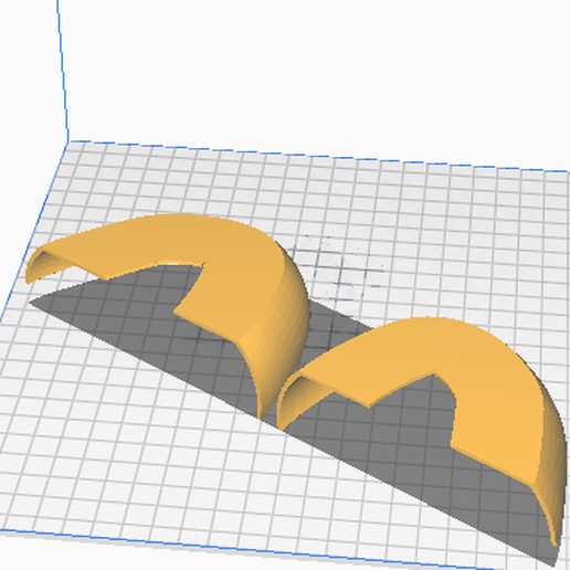 tênis dedo pé escudo protetor moda plástico aço acessórios 3D print model - Mito3D