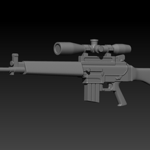 sniper 3d print model - Mito3D