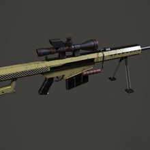 sniper 3d print model - Mito3D