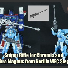 sniper rifle chromia ultra magnus netflix transformers wfc siege 3d print model - Mito3D