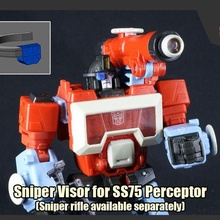 sniper visor transformers ss86 perceptor game 3d print model - Mito3D