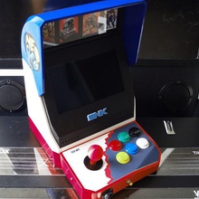 snk neogeo mini bartop gioco playstation raspberry pi arco prusa pla tpu fpv android mobile giochi 3d print model - Mito3D