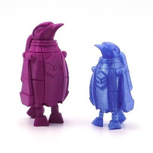 snolabs penguin a arte loubie brinquedo articulada de suporte livre 3d print model - Mito3D