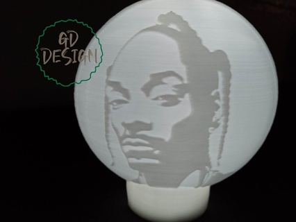 bisbilhotar dogg luz cor martha Stewart rapper erva daninha Chá leve 3d print model - Mito3D
