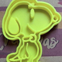 snoopy biscuit cutters home cutter biscuits cookie 3d print model - Mito3D