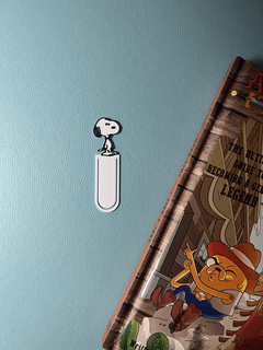 snoopy bookmark peanuts charlie brown dog beagle radishes drawings cartoon 3d print model - Mito3D