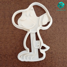 snoopy cookie cutter home fondant 3d print model - Mito3D