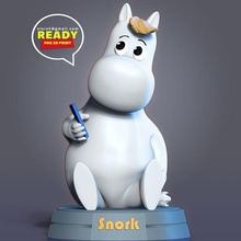 snork moomin moomins pet cute cartoon 3dprint statue figure figurine 3d print model - Mito3D
