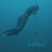 snorkel d12 aida apnea free diving 3d print model - Mito3D