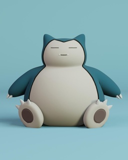 snorlax Game game toy action pokemon anime japan tokio cartoon art manga cute home collectible sculpture character pikachu valentines lotr 3d print model - Mito3D