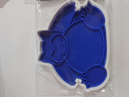 snorlax cookie mold cutter 3d print model - Mito3D