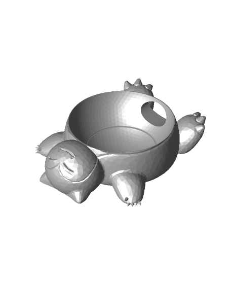 snorlax ecostl 3D print model - Mito3D