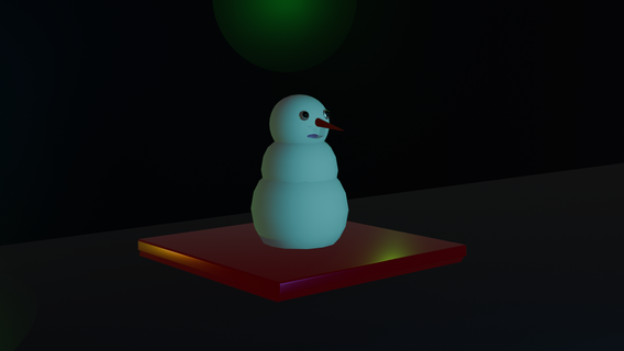Schnee Puppe verschiedene Weihnachten 3d print model - Mito3D