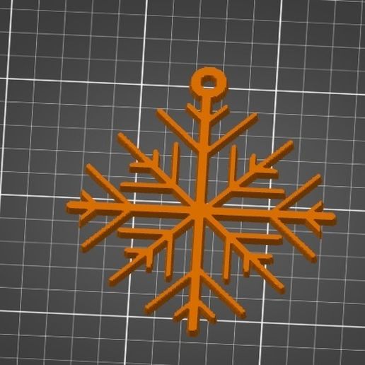 snow flake chrismas christmas vánoce vločka snowflake winter ornament decoration dekorace vánoční vanoční zima 3D print model - Mito3D
