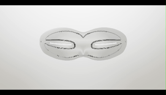 Schnee Brille Eskimo Augen Schutz Jahrgang Antike 3d print model - Mito3D