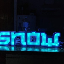 snow led lamp art lights lighting gaming 3d print model - Mito3D
