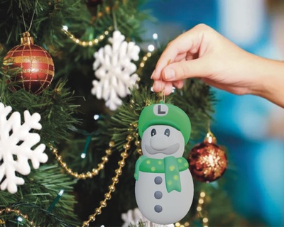neve luigi Natale ornamento vari Mario bros regalo pendente 3d print model - Mito3D