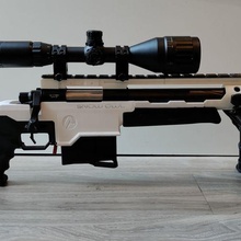neige hibou Stock vsr10 ssg10 Jeu bar10 airsoft tireur d'élite bb pistolet fusil futuriste arme tokyo Mauri Novritsch 3d print model - Mito3D
