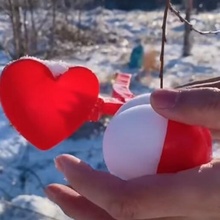 snow sand heart shaper love play beach 3d print model - Mito3D